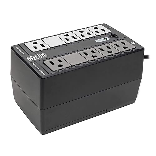 TRIPP LITE VA/255-Watt Standby UPS, Black (BC450) 450VA