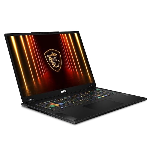 MSI Stealth 18 HX AI A2XWIG-026CA 18" UHD+ Mini LED 120Hz Gaming Laptop, Intel Core Ultra 9-275HX, RTX 5080, 64GB DDR5, 2TB NVMe SSD, Windows 11 PRO
