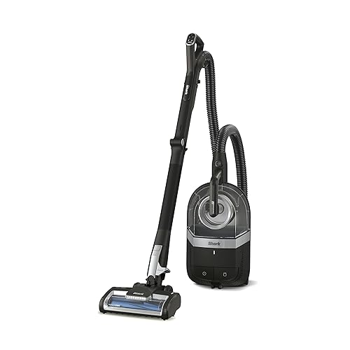 Shark CZ350C Pet Bagless Corded Canister Vacuum, Black/Silver (Canadian Version)