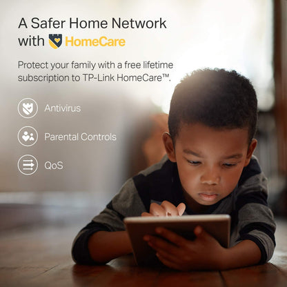 TP-Link WiFi 6 Mesh WiFi, AX3000 Whole Home Mesh WiFi System (Deco X60) - Covers up to 5000 Sq. Ft., Replaces WiFi Routers and Extenders, Parental Control, 2-pack WiFi 6 Mesh, Dual-Band
