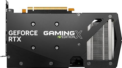 MSI Gaming GeForce RTX 4060 8GB GDRR6 128-Bit HDMI/DP Nvlink TORX Fan 5.0 Ada Lovelace Architecture Graphics Card (RTX 4060 Gaming X NV Edition 8G)