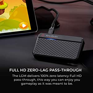 AVerMedia Live Gamer Mini Capture card, Video Stream and Record Gameplay in 1080p60 with HDMI pass-thru, Plug &amp; Play, on OBS, Xbox series x/s, PS5, Nintendo Switch, Windows 11 / MacOs12 (GC311)
