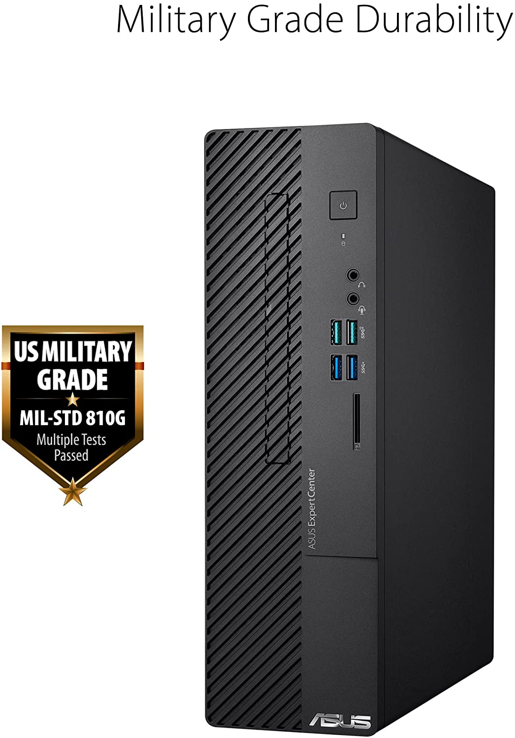 ASUS ExpertCenter D500SC Small Form Factor Desktop PC, Intel Core i5-11400, 8GB DDR4 RAM, 512GB PCIe SSD, TPM, Windows 11 Professional, Black, D500SC-XH503 Intel Core i5-11400 8 GB 512 GB Windows 11 Pro