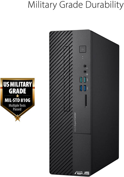 ASUS ExpertCenter D500SC Small Form Factor Desktop PC, Intel Core i5-11400, 8GB DDR4 RAM, 512GB PCIe SSD, TPM, Windows 11 Professional, Black, D500SC-XH503 Intel Core i5-11400 8 GB 512 GB Windows 11 Pro