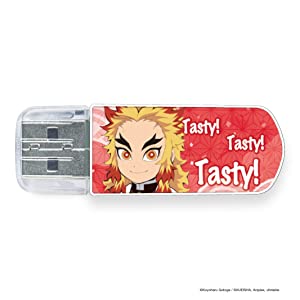 Verbatim Officially Licensed Limited Edition 16GB Demon Slayer: Kimetsu no Yaiba Thumb Drive - Kyojuro Rengoku - Anime Design USB 2.0 Flash Drive