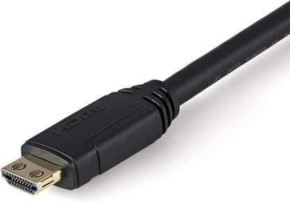 StarTech.com 9.8ft (3m) HDMI 2.0 Cable, 4K 60Hz Premium Certified High Speed HDMI Cable w/Ethernet, Ultra HD HDMI Cable, Long HDMI Cable/Cord for TV/Monitor/Laptop/PC, HDMI to HDMI Video (HDMM3MLP) 10 ft/3m