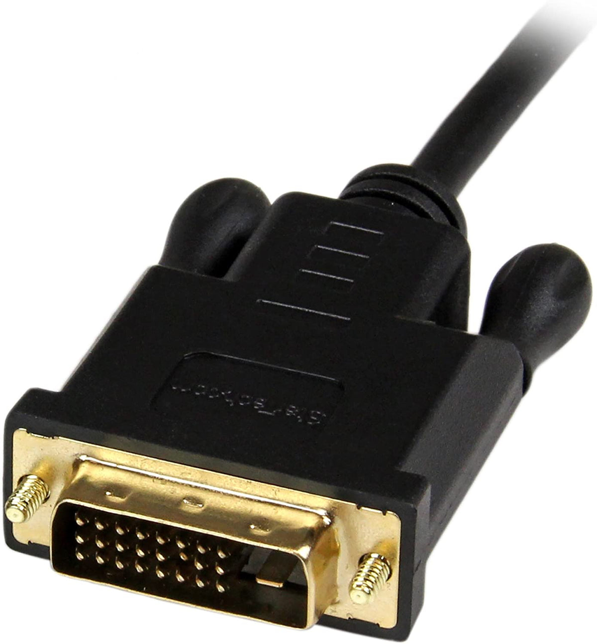 StarTech.com 6ft (1.8m) DisplayPort to DVI Cable - 1080p Video - Active DisplayPort to DVI Adapter Cable - DisplayPort to DVI-D Cable Single Link - DP 1.2 to DVI Monitor Cable Converter (DP2DVIMM6BS) 6 ft / 2 m