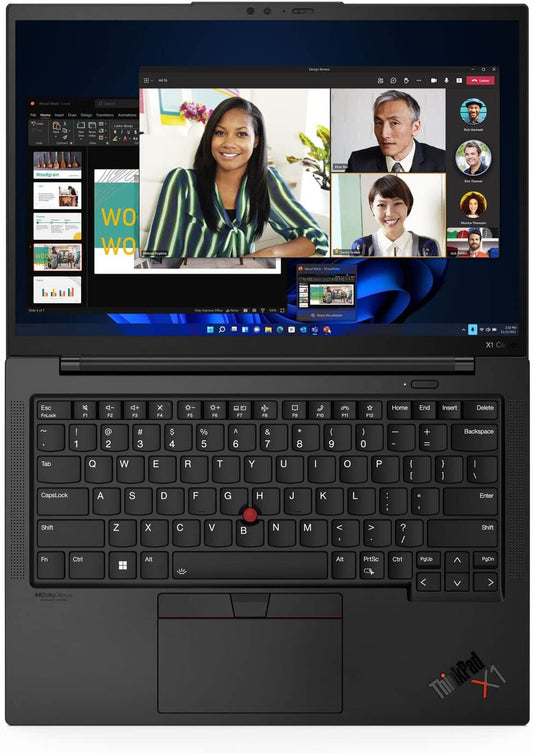 Lenovo ThinkPad X1 Carbon Gen 10 Intel Core i7-1280P, 14C, 14" WUXGA (1920x1200) IPS 400nits Anti-Glare, 32GB RAM, 2TB NVMe SSD, Backlit KYB Fingerprint Reader, Win11 Pro with LTE WWAN