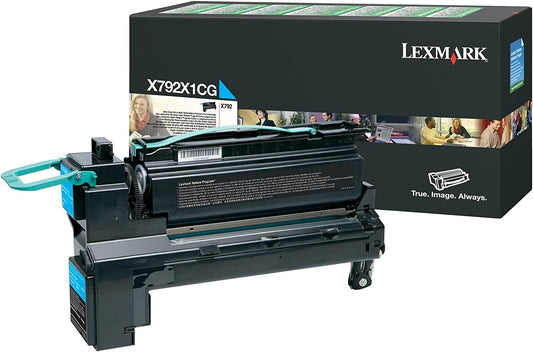 Lexmark X792X1CG X792 High Yield Toner Cartridge Cyan