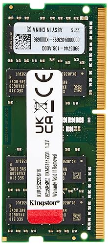 Kingston 16GB 3200MHz DDR4 Non-ECC CL22 SODIMM 2Rx8