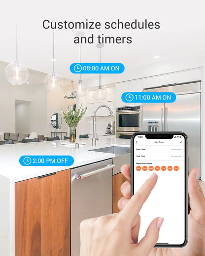 EZVIZ Smart Plug T30-B 1 Pack