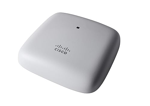 Cisco 140AC IEEE 802.11ac 1 Gbit/s Wireless Access Point - 2.40 GHz, 5 GHz - MIMO Technology - 1 x Network (RJ-45) - Gigabit Ethernet - Ceiling Mountable, Desktop, Wall Mountable, Rail-mountable