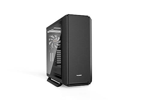 be quiet! Silent Base 802 Window ATX Midi Tower PC Case| 3 Pre-Installed Pure Wings 2 Fans | Sound Insulated | Tempered Glass Window | Black | BGW39 BGW39 Fans