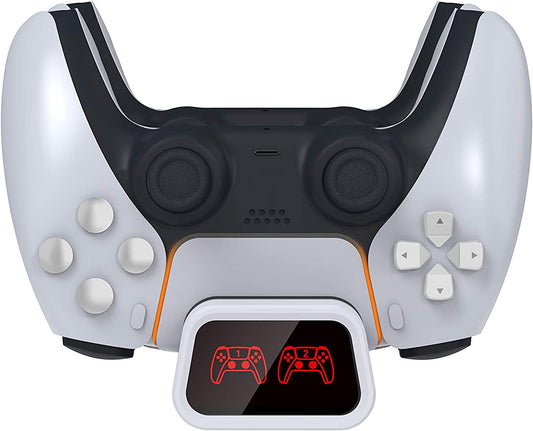 Verbatim Dual Charging Stand for use with Playstation 5 DualSense Wireless Controller 70725