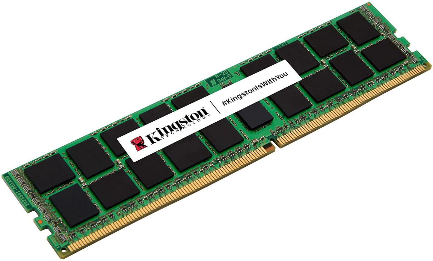 Kingston KTD-PE432/64G DDR4-64 GB - DIMM 288-pin - 3200 MHz / PC4-25600 - CL22-1.2 V - Registered - ECC - for Dell PowerEdge R6515, Dell EMC PowerEdge R6515, R7515