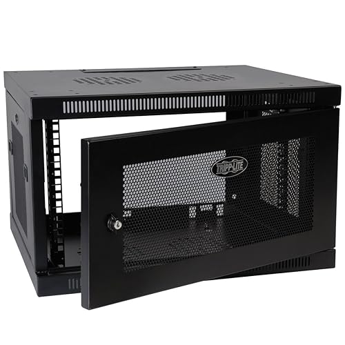 Tripp Lite 6U Wall Mount Rack Enclosure Server Cabinet, 20.5 Deep, Switch-Depth