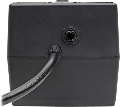 Tripp Lite 350VA Standby UPS, 6 Outlets, 210W, 120V, 50/60 Hz, Desktop/Wall Mount, 3-Year Warranty &amp; $100,000 Insurance (BC350)