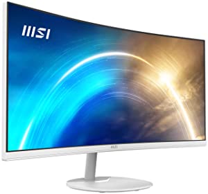 MSI Pro MP341CQW, 34", 3440 x 1440 (UWQHD), VA, 100Hz, 1ms, HDMI, 1 (v1.2a), Tilt