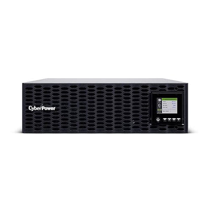 CyberPower OL6KRTHDL High-Density Smart App Online Sinewave UPS Battery Backup and Surge Protector with Long Run Time, Double Conversion Topology, 6000VA/6000W, 4 Outlets, 3U, Pre-Installed RMCARD205