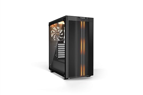 be quiet! Pure Base 500DX ATX Mid Tower PC case | ARGB | 3 Pre-Installed Pure Wings 2 Fans | Tempered Glass Window | Black | BGW37 BGW37 Case