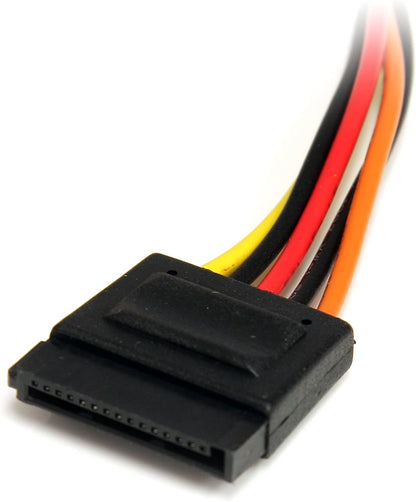 StarTech.com 12in 15 pin SATA Power Extension Cable - SATA Power Male to Female Extender - 12 Inch SATA Power Extension Cord (SATAPOWEXT12)