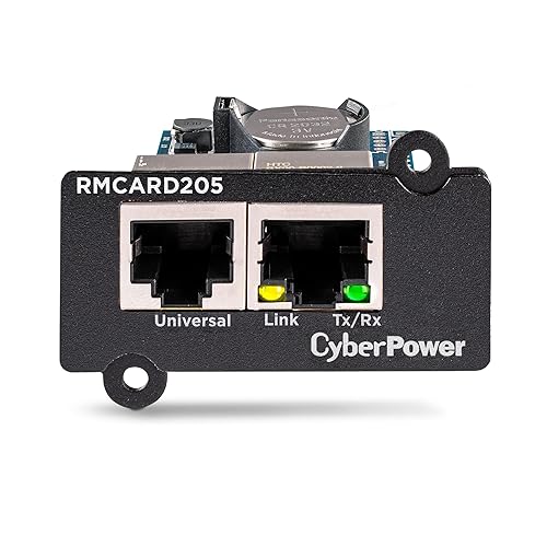 CyberPower RMCARD205TAA UPS & ATS PDU Remote Management Card, TAA Compliant