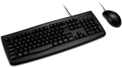 Kensington Pro Fit Washable Wired Desktop Set (K70316US) keyboard + mouse set