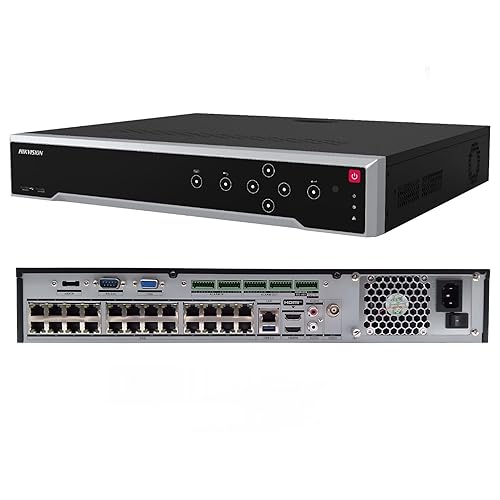 Hikvision DS-7732NI-M4/24P 32-ch Ultra Series 8K NVR, 24-ch PoE, up to 32MP, H.265+, 4X SATA (No HDD Included)