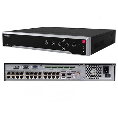 Hikvision DS-7732NI-M4/24P 32-ch Ultra Series 8K NVR, 24-ch PoE, up to 32MP, H.265+, 4X SATA (No HDD Included)