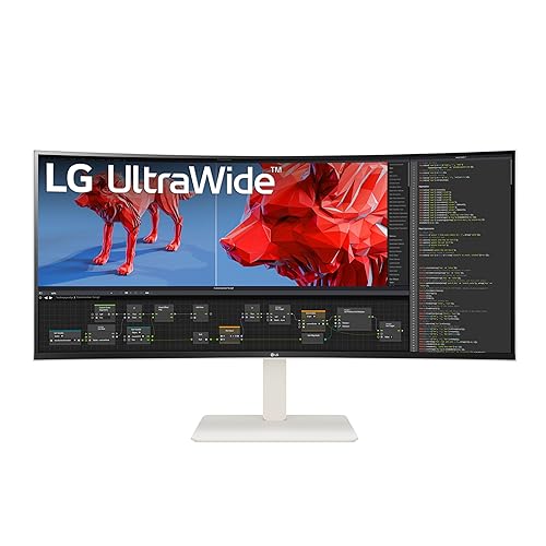 LG 38 UltraWide™ Curved Monitor with WQHD Nano IPS Display with VESA DisplayHDR 600 and 144Hz Refresh Rate