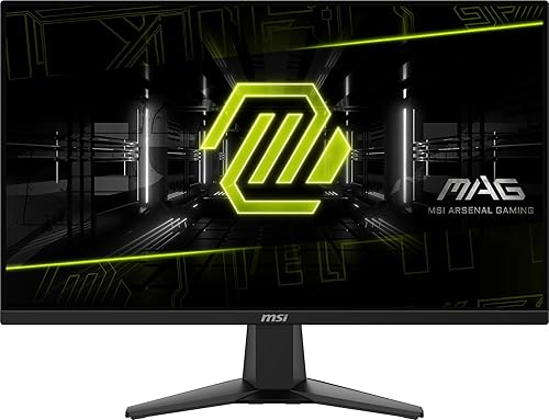 MSI MAG 275F 27-inch Gaming Monitor, 1920 x 1080 (FHD), 0.5ms Response Time, 180Hz, HDR Ready, HDMI, DP Port, Tilt Adjustable