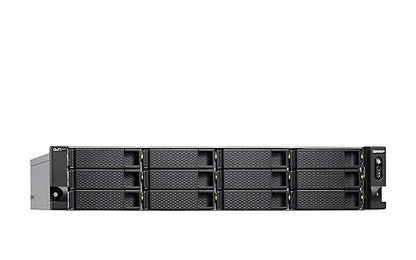 QNAP TS-h1886XU-RP-R2-D1622-32G-US 18 Bay rackmount NAS with Intel® Xeon® Processor, 32GB DDR4 ECC RAM, 10GbE-Ready and ZFS Storage for virtualization and Data-Intensive Enterprise Applications