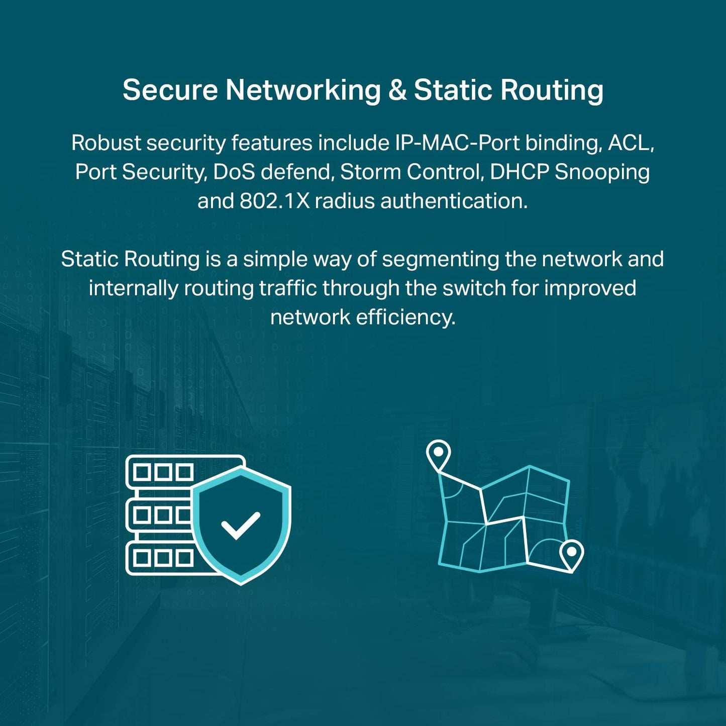 TP-Link TL-SG2008 V3 8 Port Gigabit Smart Managed PoE-In Switch Omada SDN Integrated IPv6 Static Routing L2/L3/L4 QoS, IGMP &amp; Link Aggregation Limited Lifetime Protection Black