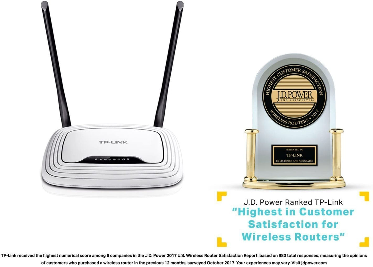 TP-LINK N300 Wireless Wi-Fi Router, TL-WR841N