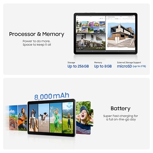 Samsung Galaxy Tab S10 Lite - Graphite, 128GB, 10.9" Android Tablet, AI Assistant, 8000mAh Battery, S Pen Inlcuded 128GB Graphite Tablet Only