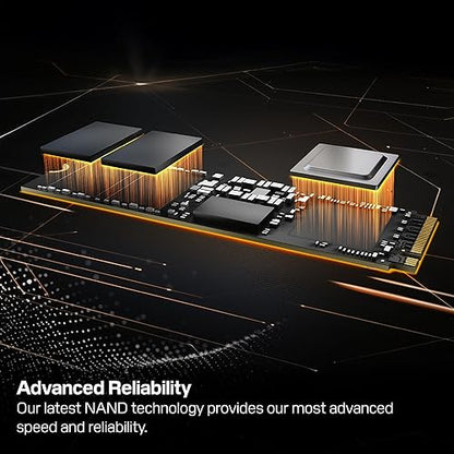 WD_BLACK 2TB SN8100 NVMe Internal Gaming SSD Solid State Drive - Gen 5 PCIe 5.0x4, M.2 2280, Up to 14,900 MB/s - WDS200T1X0M