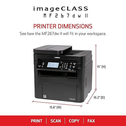 Canon imageCLASS MF267dw II - All in One, Wireless, Duplex Laser Printer