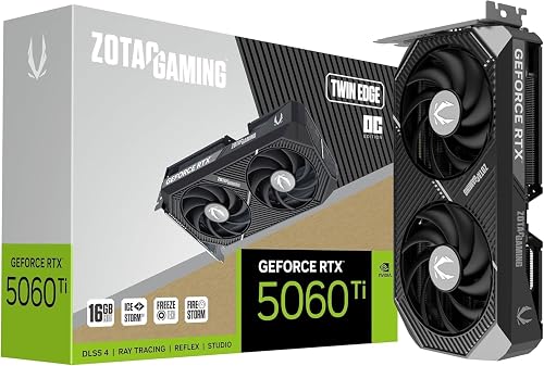 Zotac NVIDIA GeForce RTX 5060 Ti Graphic Card - 16 GB GDDR7