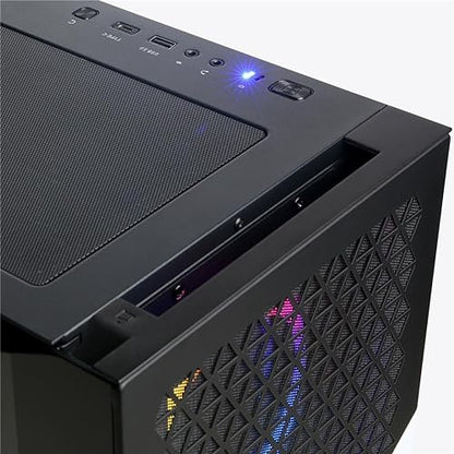 CyberpowerPC Gamer Master Gaming Desktop Computer, AMD Ryzen 7 7700 3.8GHz, 32GB RAM, 2TB SSD, NVIDIA GeForce RTX 4060 Ti 16GB, Windows 11 Home, White