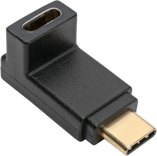 TRIPP LITE USB C to Type C Adapter Converter Right Angle M/F 10Gbps 3A (U420-000-F-UD)