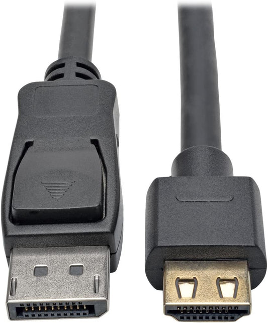 Tripp Lite DisplayPort 1.2a to HDMI Adapter Cable, Active with Gripping HDMI Plug M/M DP 4K, 10' (P582-010-HD-V2A) 10 ft.