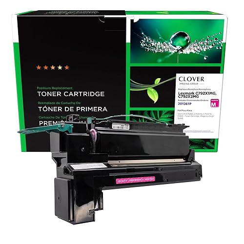 Remanufactured High Yield Toner Cartridge Replacement for Lexmark C792 | Magenta
