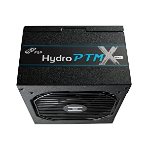 FSP Hydro PTM X PRO 850W 80 Plus Platinum Full Modular ATX 3.0 PCIe Gen 5. W/ 12VHPWR Cable Power Supply Compact Size (HPT3-850M-G5)