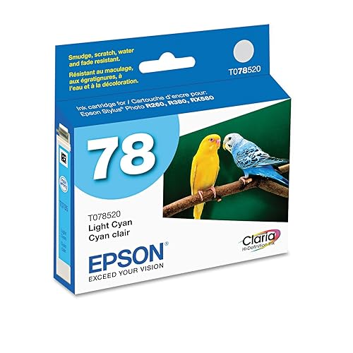Epson Claria Original Ink Cartridge - Inkjet - Light Cyan - 1 Each