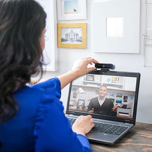 Logitech 4K Pro Webcam with HDR and Noise-canceling mics