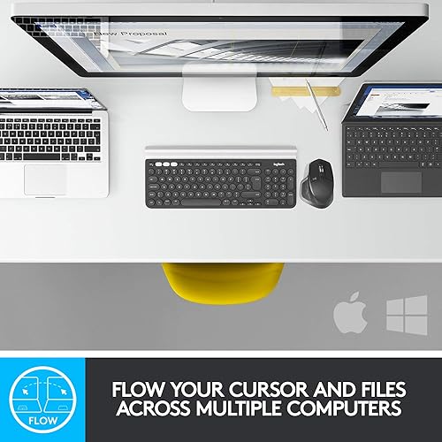 Logitech MX Master 2S Bluetooth Edition Wireless Mouse, Multi-Surface, Hyper-Fast Scrolling, Ergonomic, Rechargeable, Connects Up to 3 Mac/PC Computers - Graphite 2022 Model