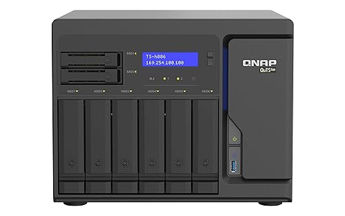 Qnap 8 Bay QuTS Hero NAS Xeon