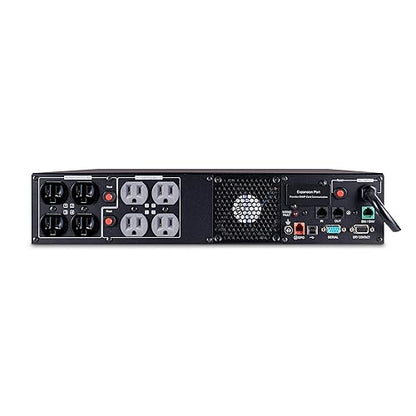 CyberPower PR750RT2U Smart App Sinewave UPS System, 750VA/750W, 8 Outlets, 2U Rack/Tower, AVR