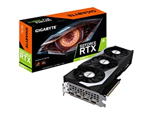 Gigabyte GeForce RTX 3060 Ti Gaming OC D6X 8G Graphics Card, 3X WINDFORCE Fans, 8GB 256-bit GDDR6X, GV-N306TXGAMING OC-8GD Video Card