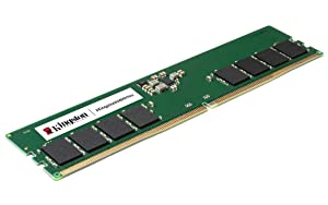 Kingston KCP548US8-16 Desktop PC Memory, DDR5, 4800MT/sec, 16GB x 1, CL40, 1.1V System DDR5 - Desktop PC Memory 16GB (16GB×1?)